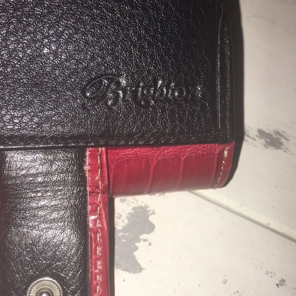 Brighton Red Croc Embossed Wallet EUC - Picture 8 of 8